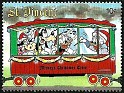 St. Vincent Grenadines - 1988 - Walt Disney - 10 ¢ - Multicolor - Walt Disney, Christmas - Scott 1126 - Mickey's Christmas Train - 0